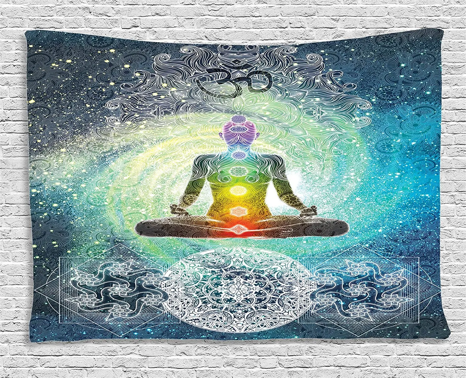 Buy Yoga Tapestry Mandala Design Zen Meditation Hippie