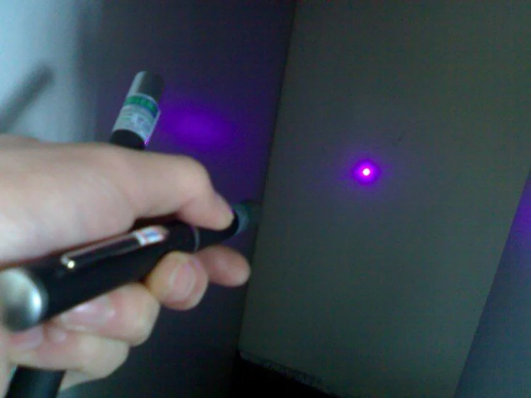 Oxlasers 5 шт./лот 5 мВт 405нм УФ лазерная указка ручка синий фиолетовый лазер бесплатная доставка