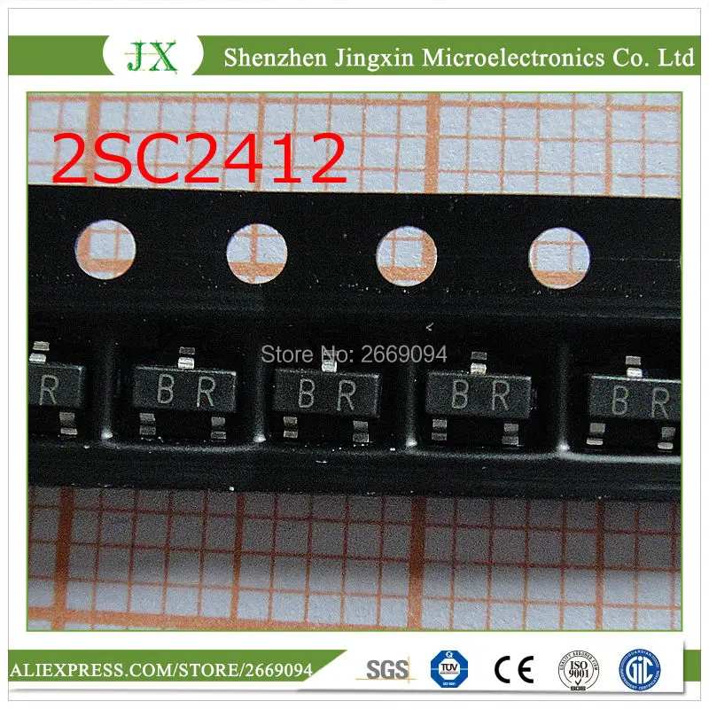 

1000PCS 2SC2412 BR SOT23 0.15A/50V NPN TRANSISTOR SOT23
