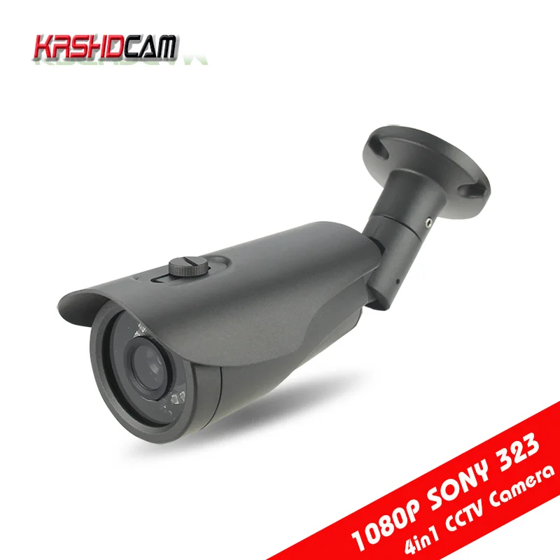 

1080P AHD Camera 2.0MP Outdoor Bullet waterproof ip66 security CCTV HD Lens Night Vision With IR-CUT with 3-Axis bracket BNC