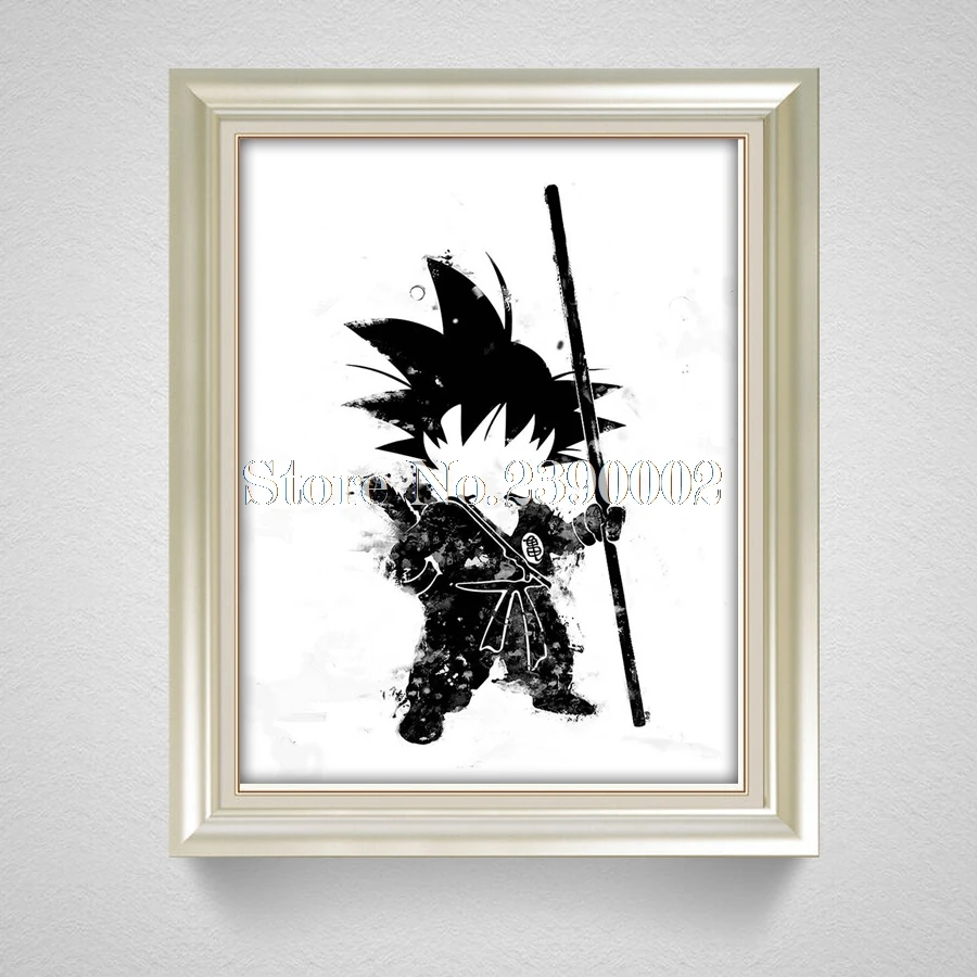 

DRAGON BALL DIY Diamond Painting Cross Stitch Cartoon Son Goku Posters Needlework Diamond Embroidery Full Diamond Decorative