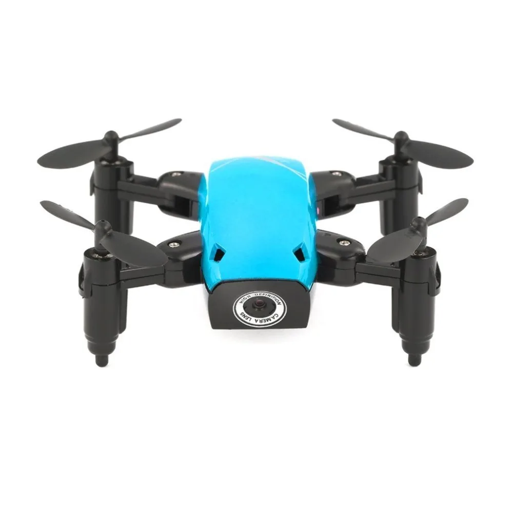 S9W складной RC Мини Дрон Карманный Дрон микро Дрон вертолет с wifi FPV 0.3MP камера 360 градусов