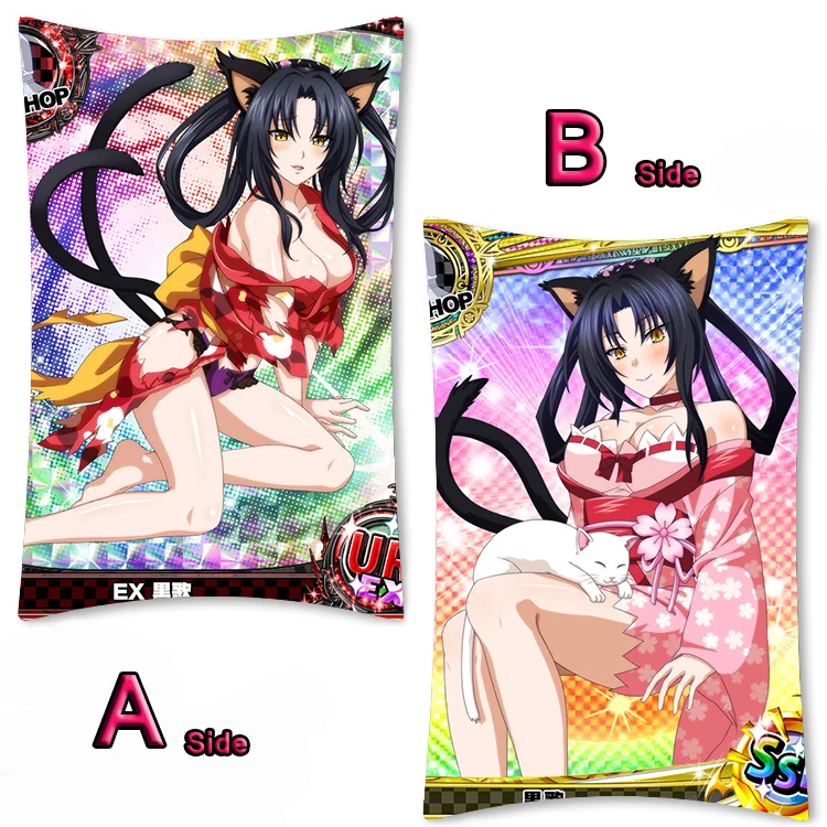 Аниме старшая школа DxD Hyoudou Issei Rias Gremory Yuuto Kiba обнимающая Подушка Чехол Otaku 2 стороны