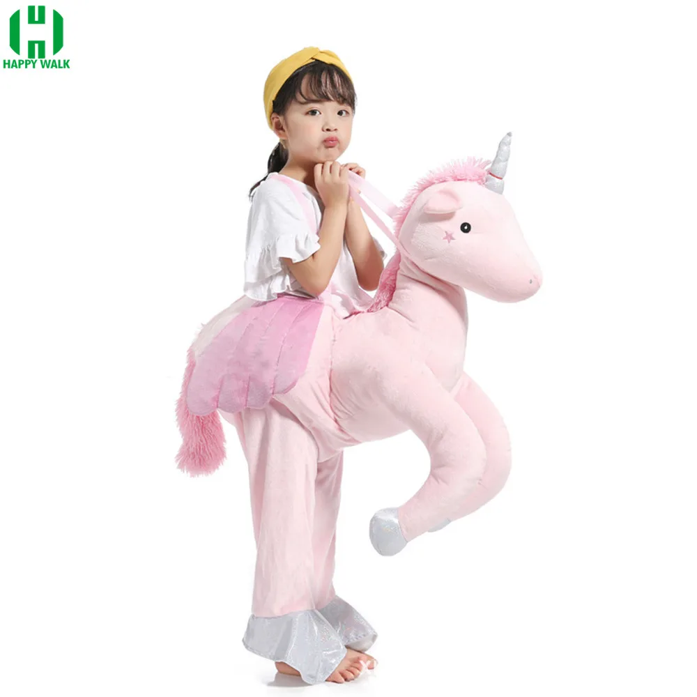 Piggyback Unicorn Riding Shoulder Unisex Ride Costume Cosplay Disguise Halloween