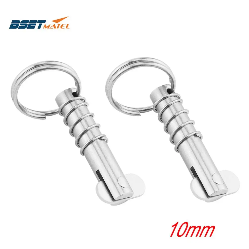 2 шт. 10 мм быстроразъемный штифт из нержавеющей стали 316 для лодок|Морское