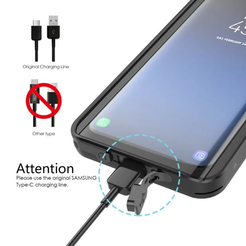 waterproof case for samsung S9plus (22)