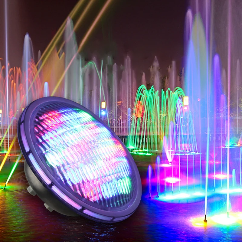 

Underwater Lights 18W 24W LED RGB PAR56 LED Pool Light 12V Colored Multicolor Fountain Piscina Warm White Cold white