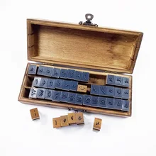 42 Pcs/set New Standard Cursive Alphabet & Number Wooden Stamp Set DIY Decorative Stamp Funny Work Wooden Box 42 Pcs/set New Standard Cursive Alphabet & Number Wooden Stamp Set DIY Decorative Stamp Funny Work Wooden Box