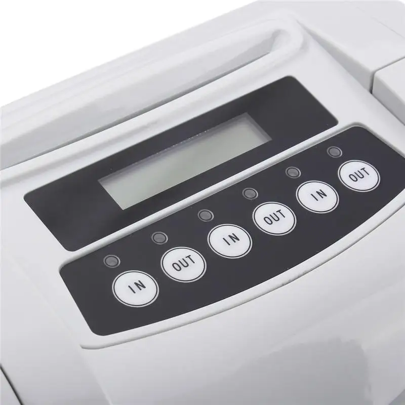 Система посещаемости времени часы рекордер двойной цветной печати электронный работник время часы рекордер посещаемости время карты машина