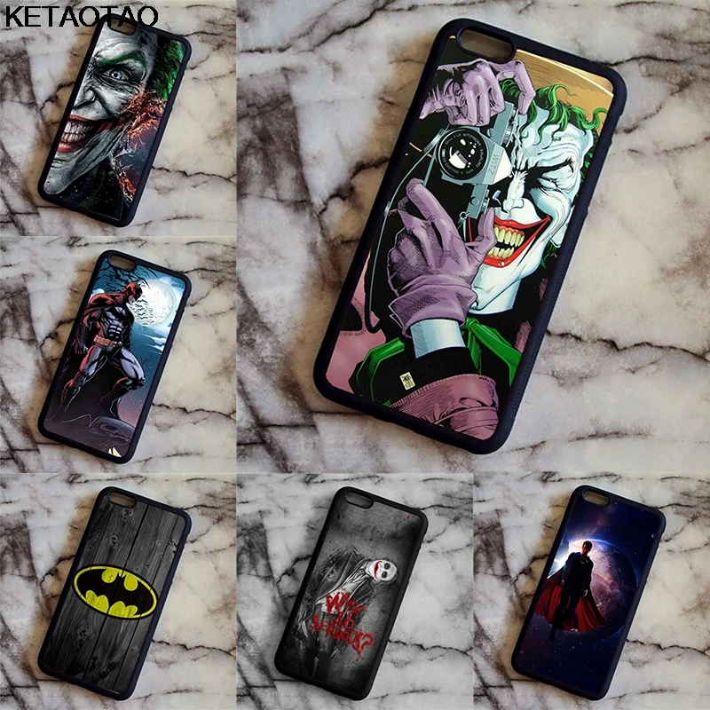KETAOTAO Джокер Бэтмен GOTHAM MARVEL DC чехлы для телефонов Samsung S3 S4 S5 S6 S7 S8 S9 NOTE 4 5 7 8 Чехол