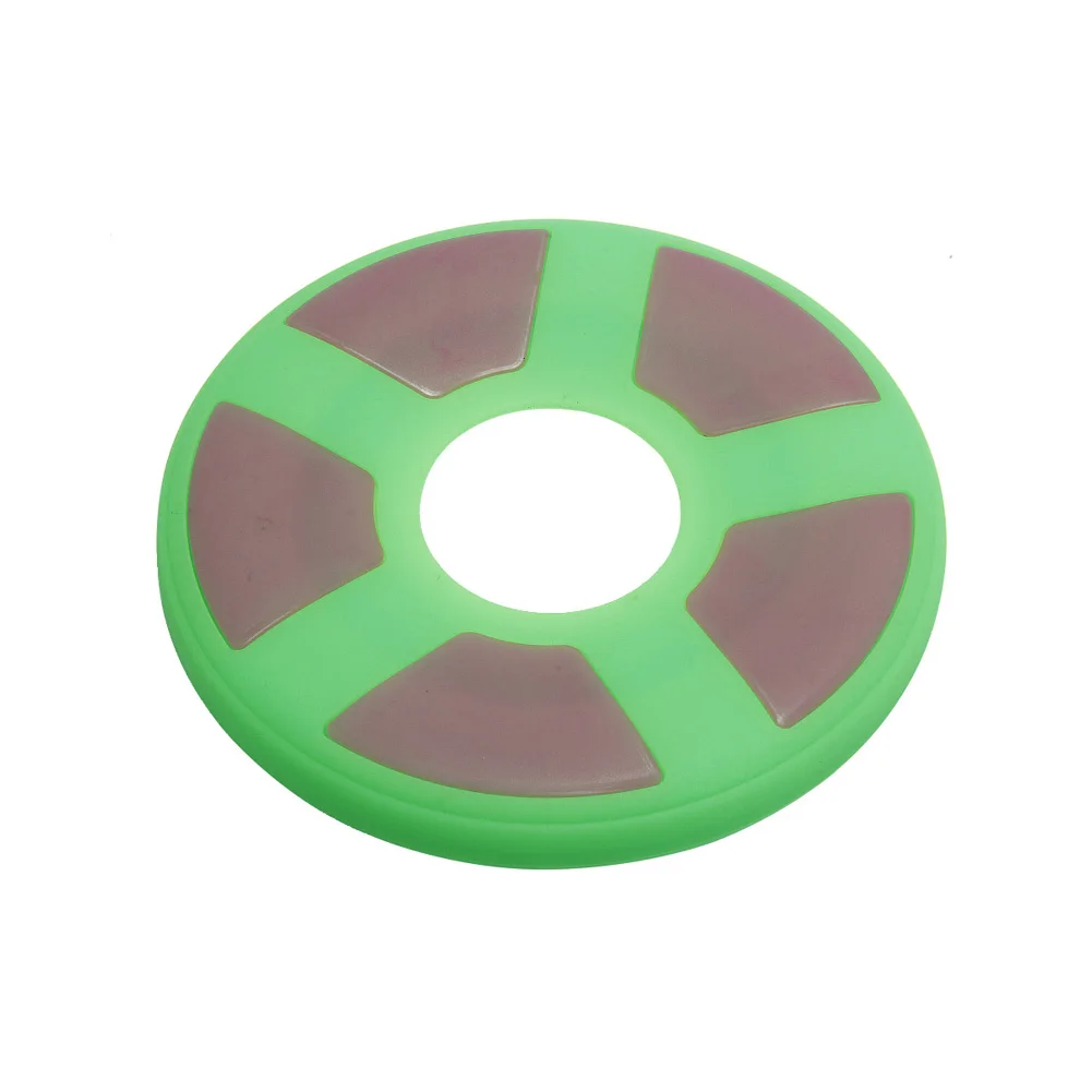 هوت دوج طبق طائر ليلة متوهجة القرص جرو التفاعل لعبة تدريب الحيوانات الأليفة اكسسوارات LSK99