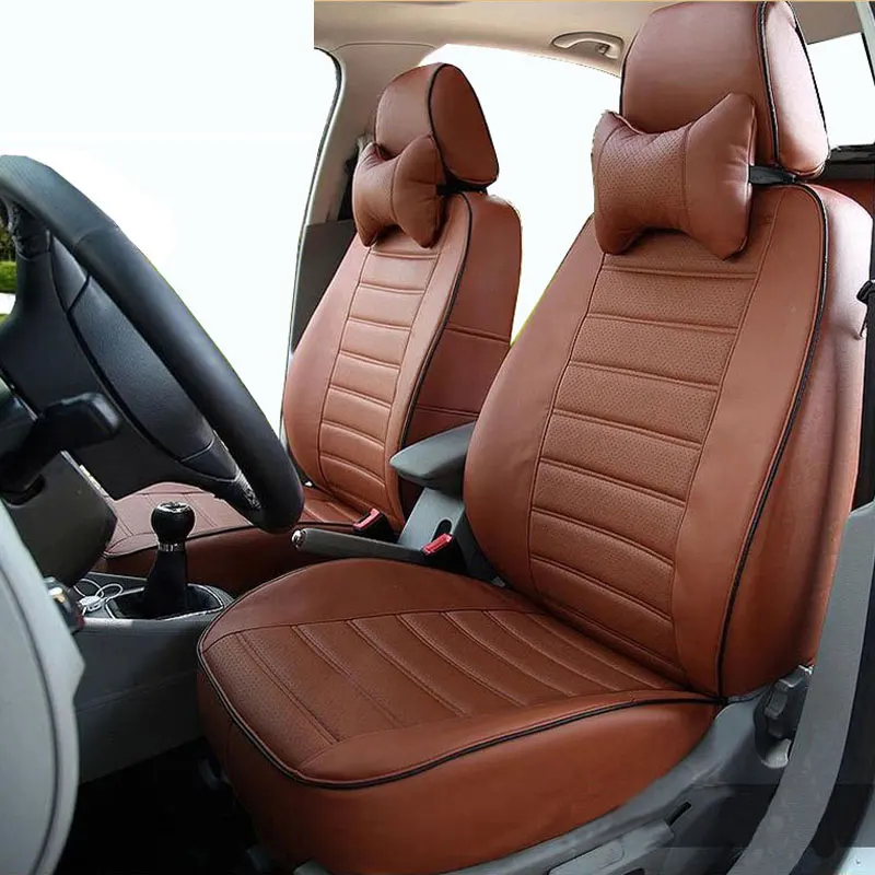 Кожаный чехол Carnong для автомобильного сиденья Toyota Landcruiser PRADO 2014. Правым же