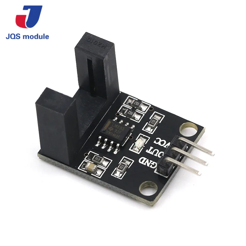 

Beam photoelectric sensor Electric counter module LM393 motor count speed sensor module test module groove coupler module
