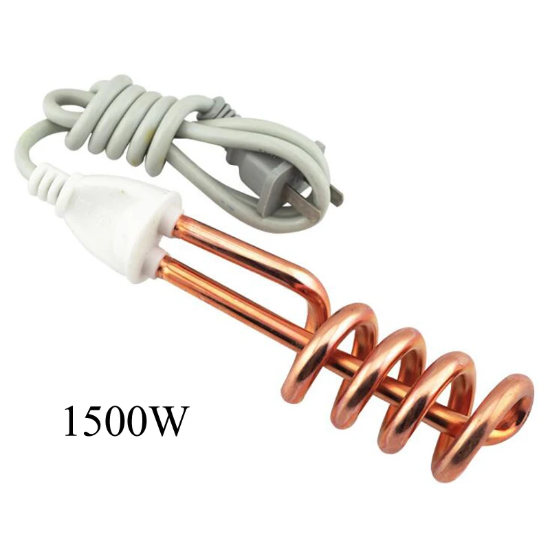 Water Heater 1500W Electric Immersion Boiler Safety Boiling Electric