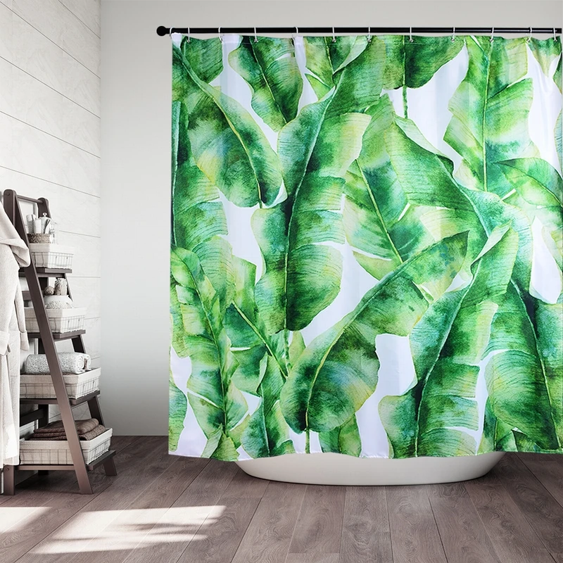 

Urijk 3D Printing Waterproof Summer Shower Curtains Cat Shower Curtains Bathroom Fabric Bathroom Curtains For Bathroom
