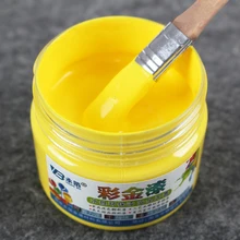 100 г желтый лак на водной основе, мебель, железные двери, деревянные двери, ремесла, стены, живопись