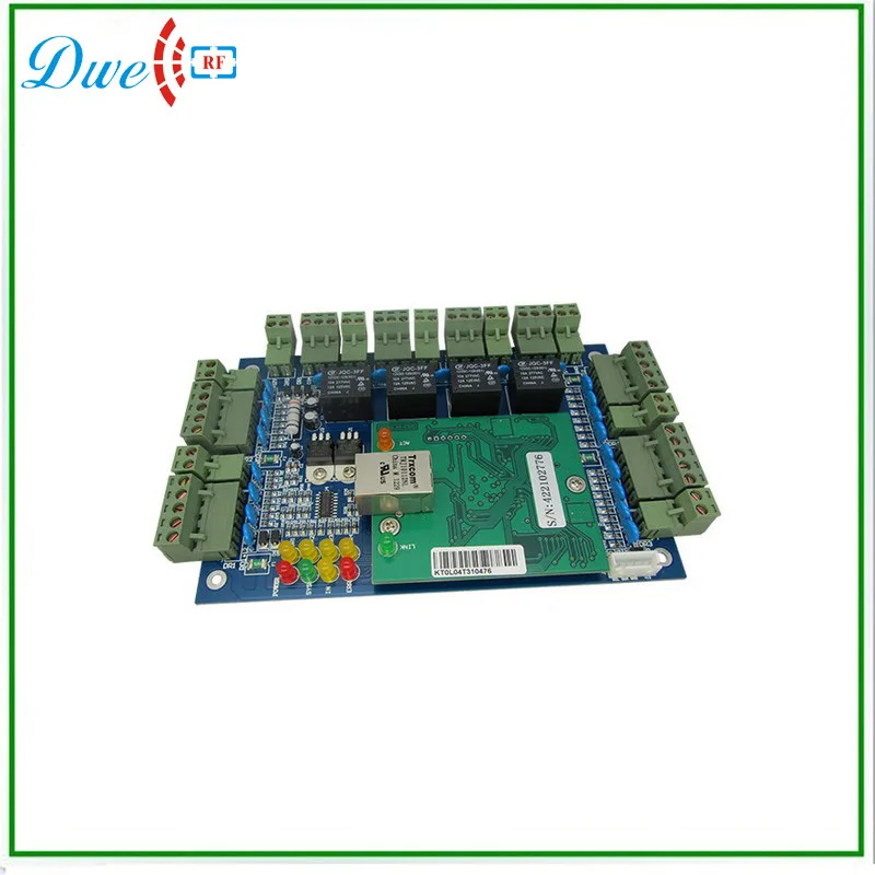 

New Arrival TCP/IP Wiegand 20,000 Cards 100,0000 Records Security Equipment Four Buttons Four Doors Access Controller