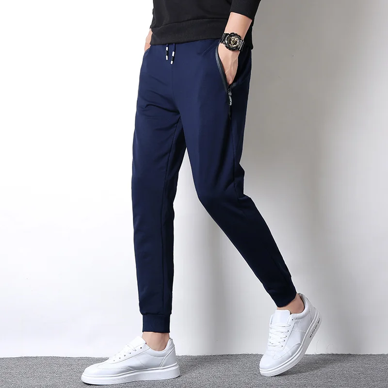 

Men's Joggers Sweatpants Casual Brand Clothing Outwear Hip Hop Trousers Male Skinny Pants Full Length Tracksuit Bottom Pants 730