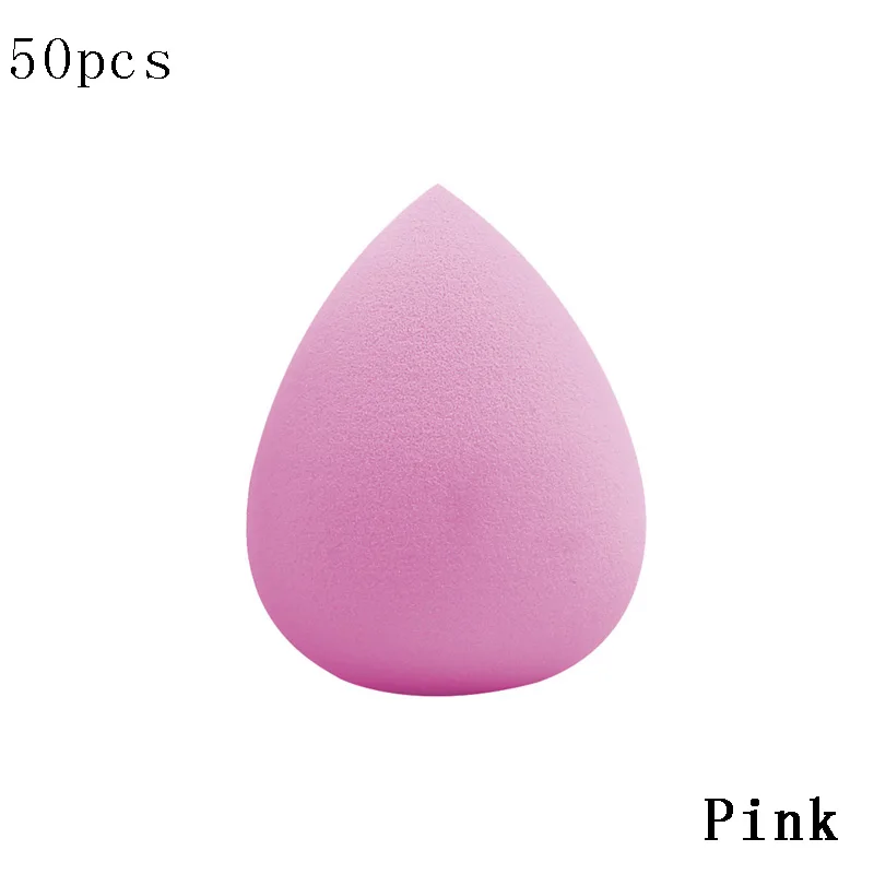 1 комплект мягкий мини-Спонжик для Макияжа Косметический спонж для основы Порошковая губка гладкое яйцо инструмент для красоты воздушная Подушка BB beauty Egg - Цвет: 50A