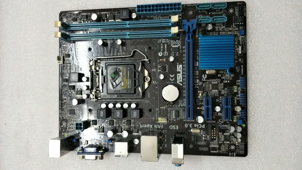 original motherboard for ASUS H61M-E DDR3 LGA 1155 USB2.0 for I3 I5 I7 CPU 16GB H61 Desktop motherboard Free shipping