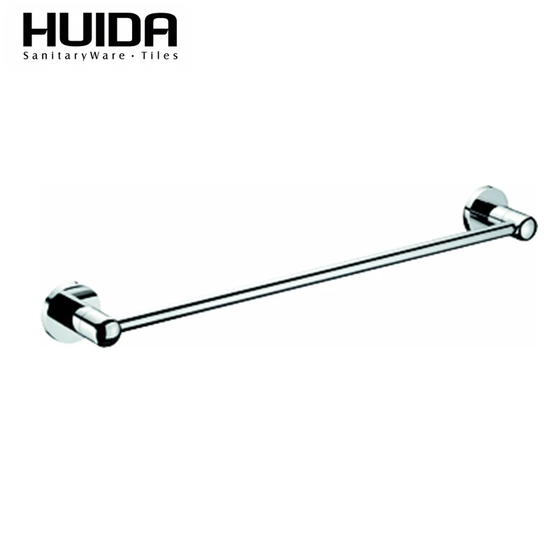 HUIDA bathroom single towel rack brass rack stainless steel fixed part