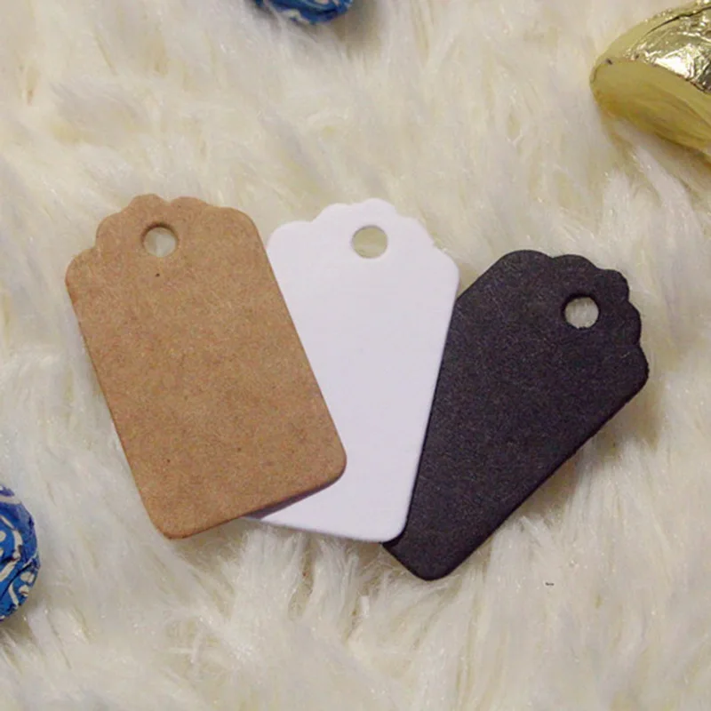 

50pcs 4.5x45cm Kraft Paper Card Wedding Favour Gift Tag DIY Tag Price For Wedding Event&Party Favor Gift Box Package