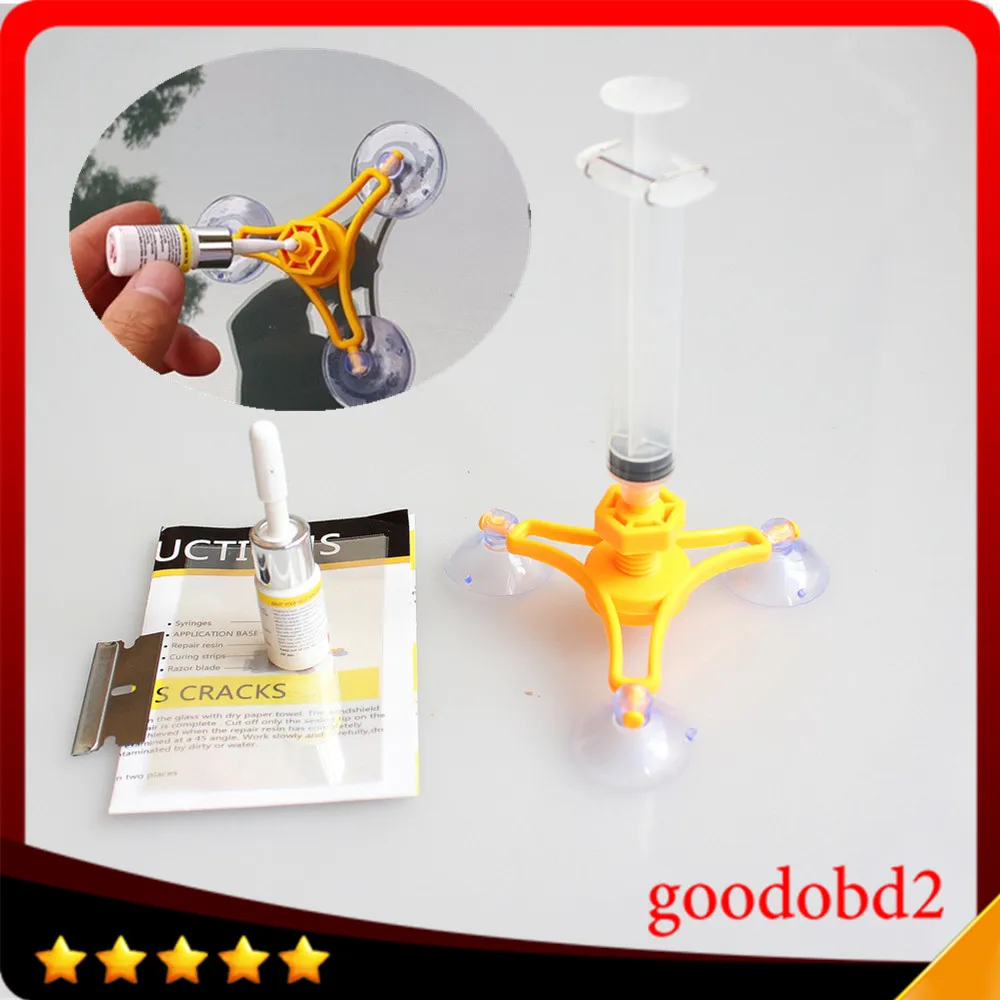 

Professional PDR TOOL Paintless dent removal Car Windshield Repair Kit Chip Carack auto Glass Windscreen repair for the Window