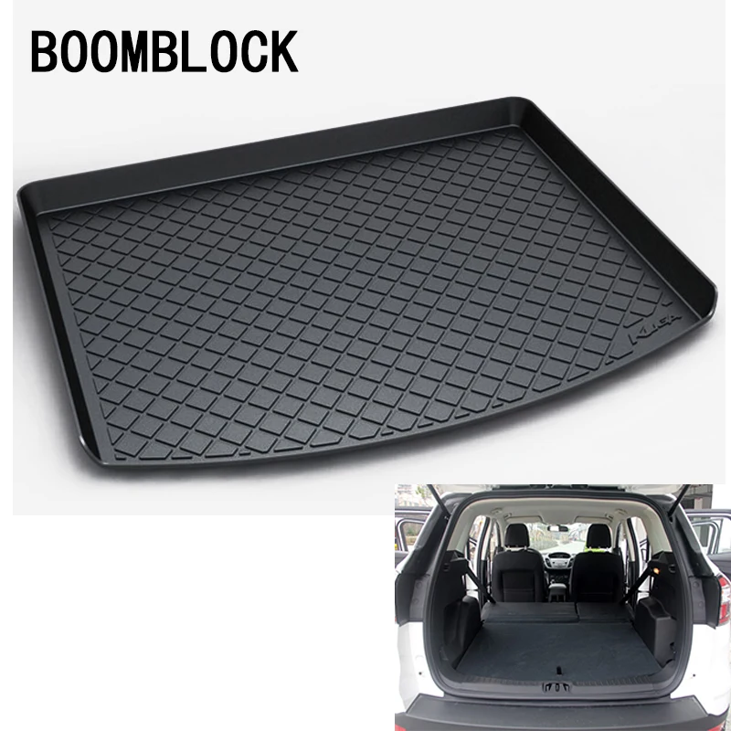 

BOOMBLOCK For Ford Kuga 2 2012 2013 2014 2015 2016 2017 2018 Waterproof Anti-slip Car Trunk Mat Tray Floor Carpet Pad Protector