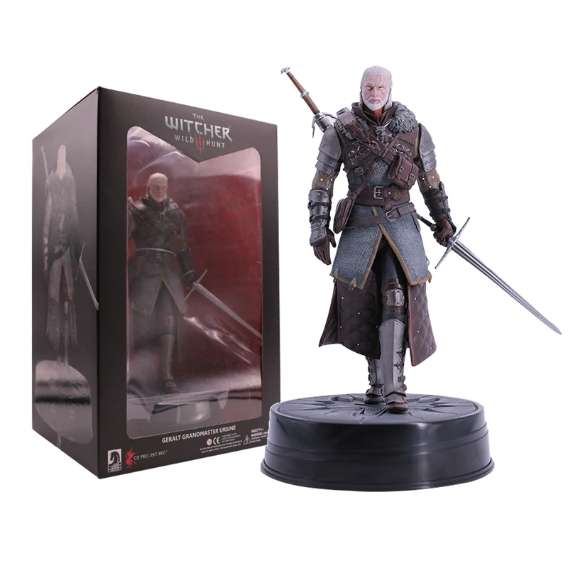 

Witcher 3 Wild Hunt Figure Deluxe Geralt Grandmaster Action Figure Collection PVC Model Toys Gift for Birthday