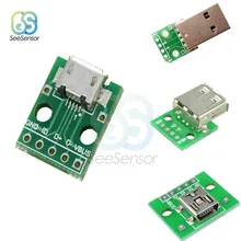 5Pcs Mini Micro USB to DIP Adapter Converter Type A Female Male USB Adapter 2.54mm PCB Board Connector DIY Electronic цена 5Pcs Mini Micro USB to DIP Adapter Converter Type A Female Male USB Adapter 2.54mm PCB Board Connector DIY Electronic цены онлайн