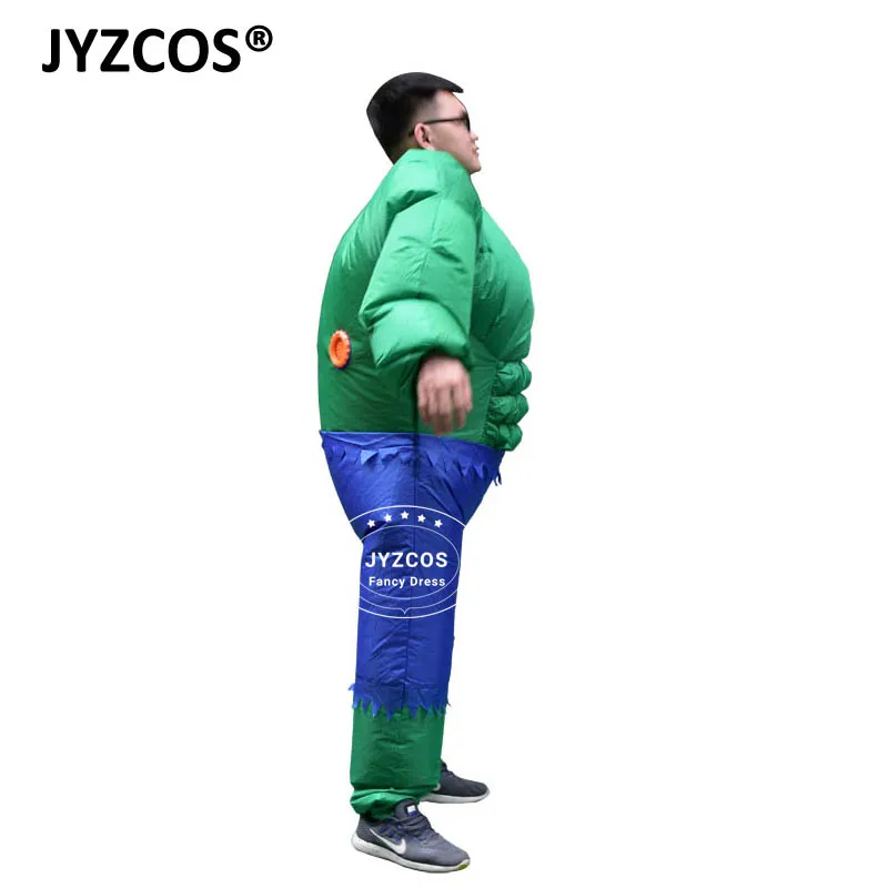JYZCOS New Avengers Hulk Inflatable Costume- (6)