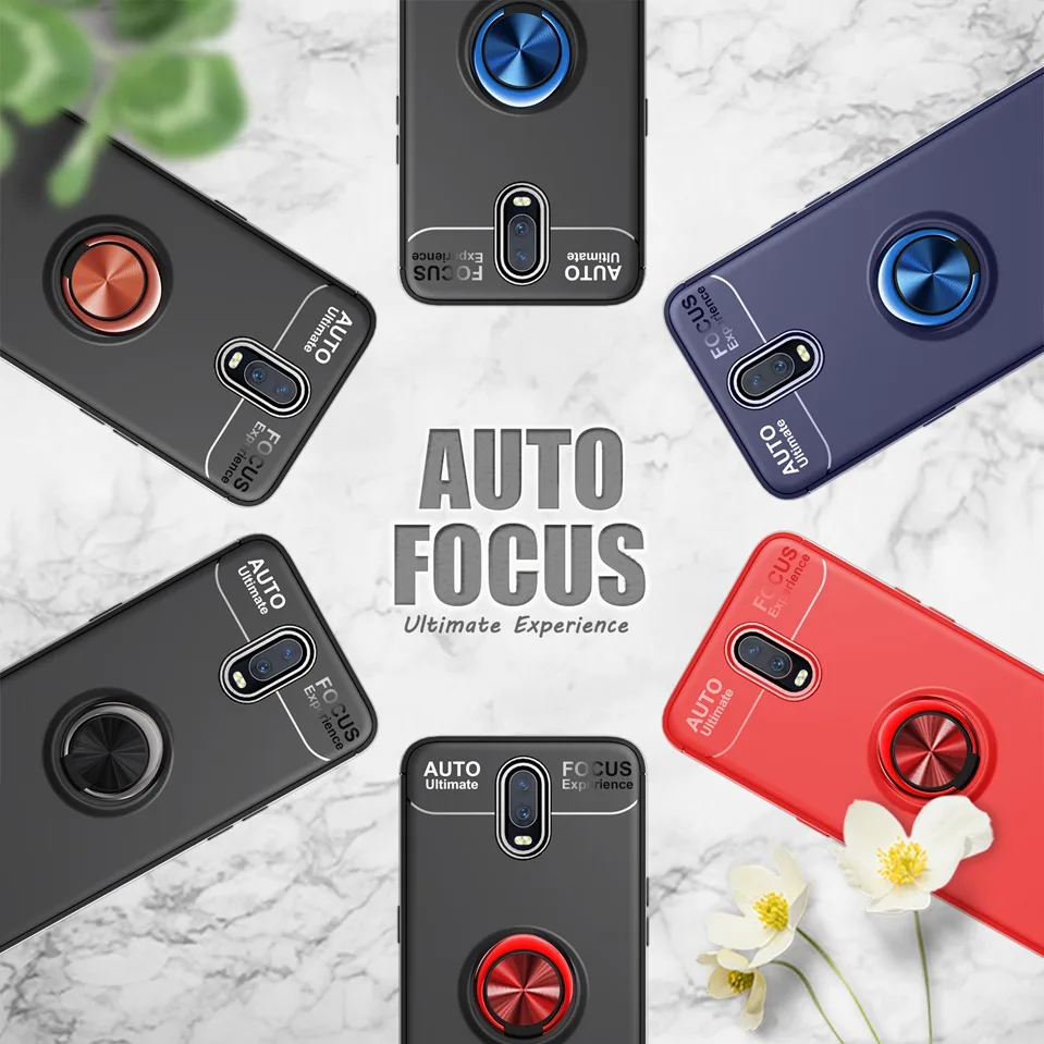 Oneplus6t Ring Case For Oneplus 6t Coque Soft Silicone Magnetic Holder Stand One Plus 6t Case For Oneplus 6 t 6 6t Cover Luxury  (10)