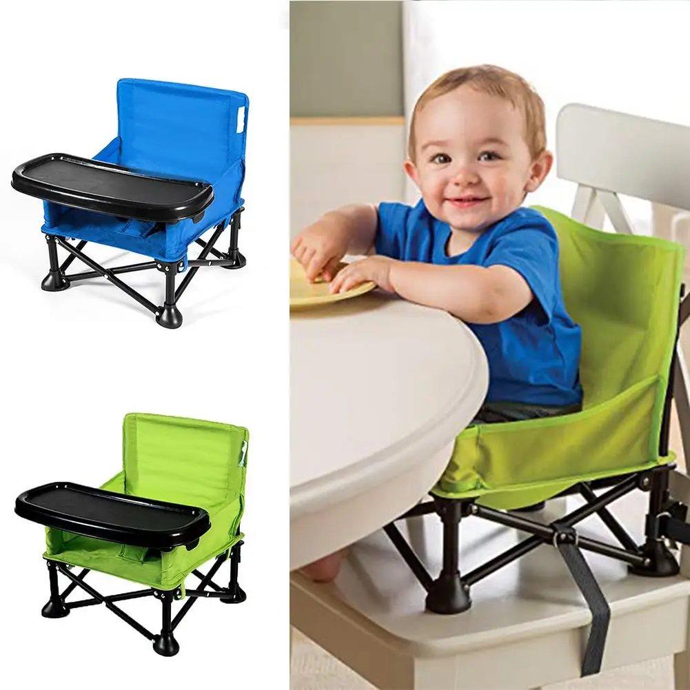 

Children Portable Multifunctional Dining Table Child Seat Eating Learning Chair Children Folding Dining Chair