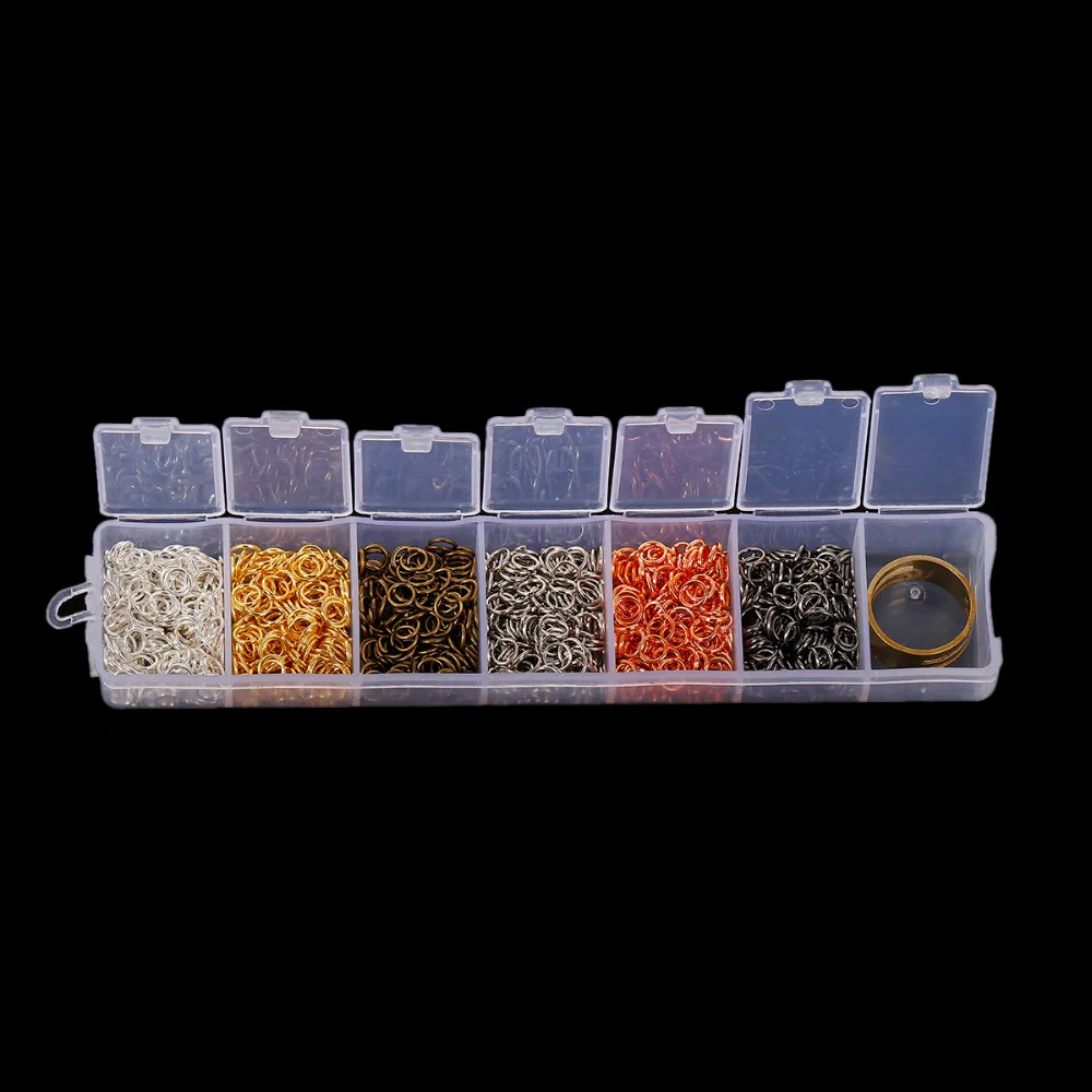 

Doreen Box Plastic&Iron Based Alloy Opened Jump Rings Storage Containers Fixed Mixed US Size 6.25 Ring 5mm Dia, 15.8 x 3.4cm