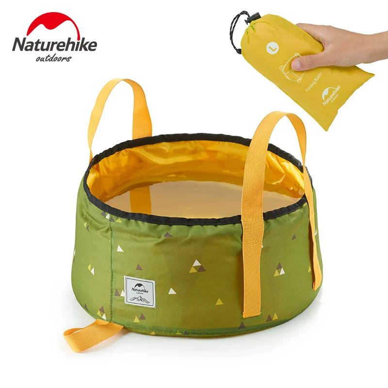 

Naturehike New 10L/16L Portable Outdoor Ultralight Wash Basin Folding Water Container Camping Picnic Wash Bucket PU5000 Bag