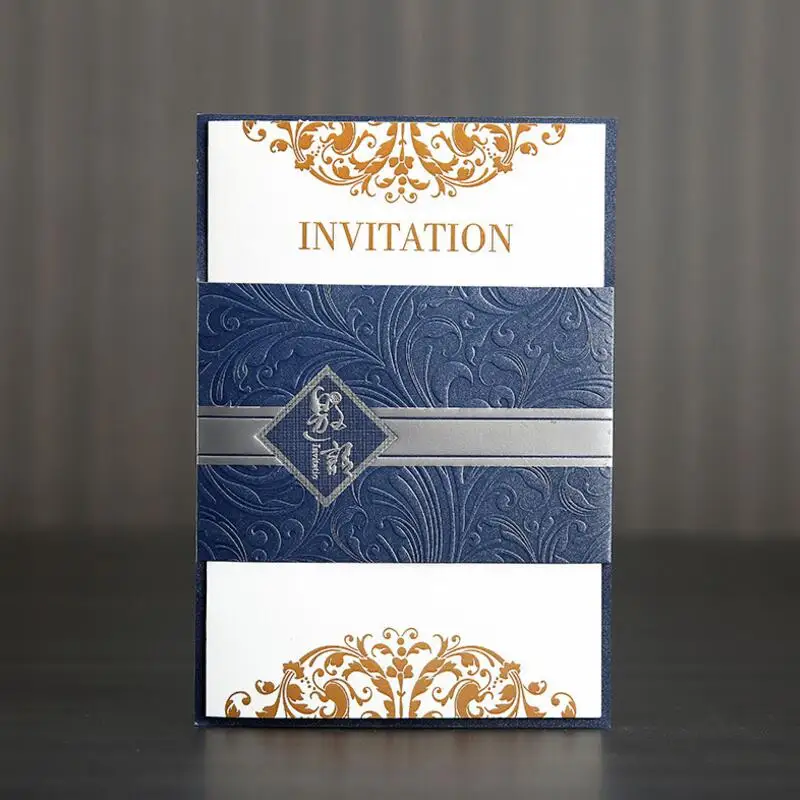 20pcs lot creative business invitation cards folding invitation business event