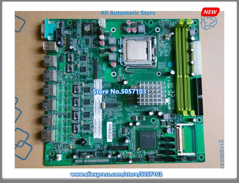 US $334.73 Original 6 Net Outlet Soft Routing Network G41 VER10 Industrial Control Board