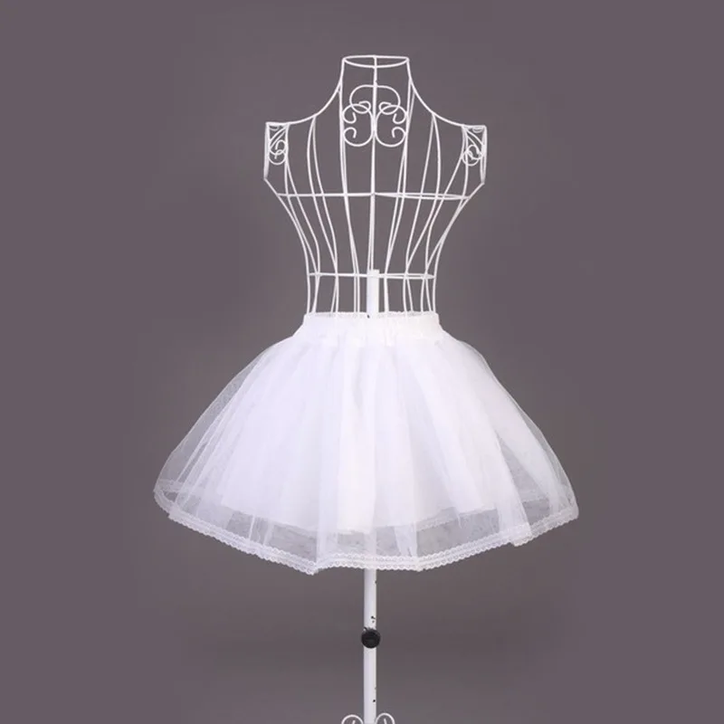 

Organza White Black Half Slips Panniers Stage Costumes Accessories Work For Lolita Dress Petticoat