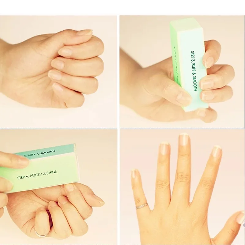 

4 Sides Smooth Nail Art Sanding Files Buffer Block Manicure Shiner Nail File Grit Nail Art Tips Manicure & Pedicure Nail Tools