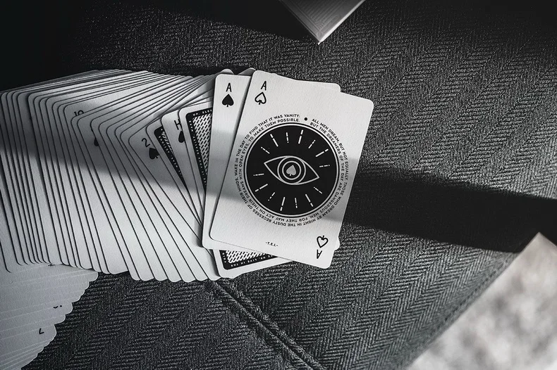 1 колода Ellusionist слиперы V2 Карточные игры uspcc магические карты покер Размеры закрыть Стадия Волшебные трюки реквизит для мага