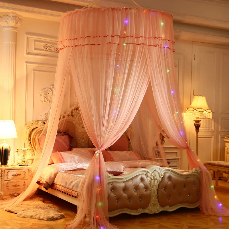 Princess Hanging Round Lace Canopy Bed Net Home Dome Mosquito Net