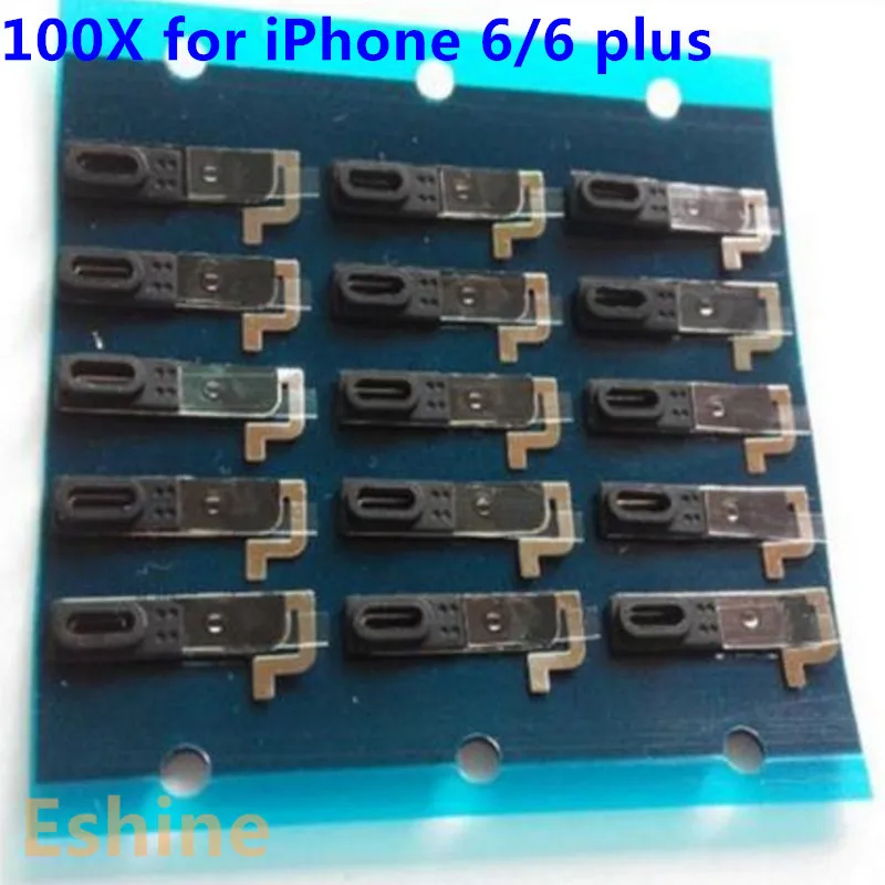 100 шт. клейкий наушник для iPhone X XS Max 7 8 Plus 6 6s Plus внутренний Ушной Динамик Анти гриль с защитой от пыли сетка