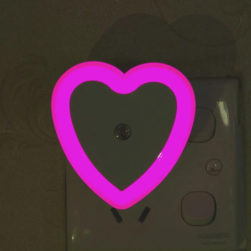 Светодиодный светильник с датчиком управления, ночник, портативный энергосберегающий светильник для коридора, лестницы, туалета, прикроватная лампа для детей, малышей