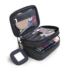 2017 Luxury Cosmetic Bag Big Professional Toiletry Bags Travel Makeup Case Beauty Necessaries Make up Storage Beautician Box