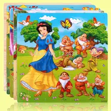 100-150 частицы Деревянный мультфильм Человек-паук и Минни аниме Детские обучающие игрушки, пазлы