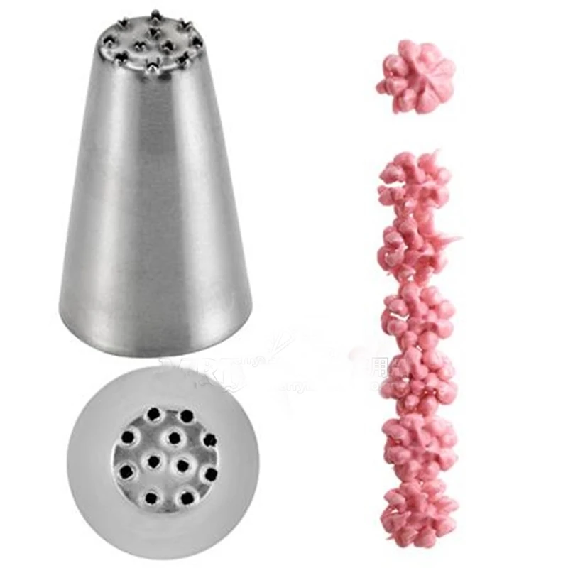

BH011 Multi-Offene nozzle Dekorieren Mund Gras Gefrier Nozzle Cupcake Dekoration Tipps Backenwerkzeuge Tool