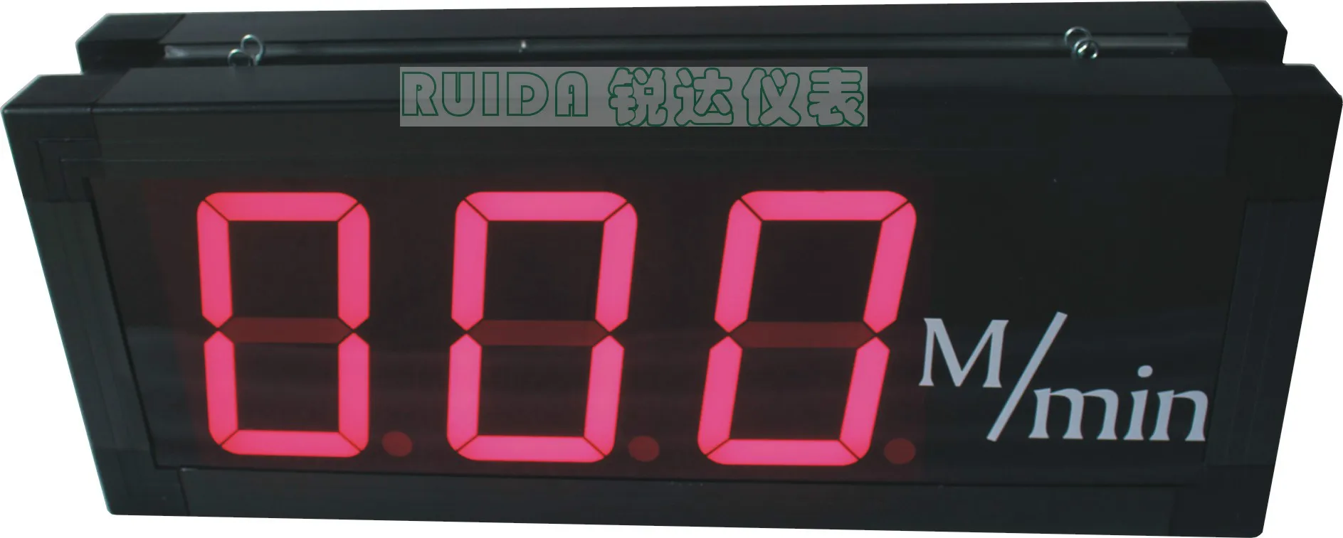 Large screen double-sided LED digital display speedometer display meter speedometer code meter DC0-10V or 4 20MA input