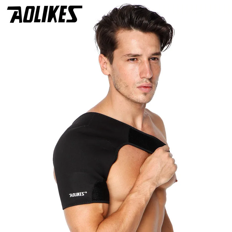 

Breathable Shoulder Protection Elastic Bandage Shoulder Supports Kinesiology Sports Tape Single Shoulder Protector