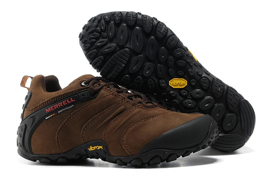 Merrell оригинальная профессиональная уличная Мужская обувь из нубука и натуральной кожи, походная обувь для альпинизма, альпинистские кроссовки