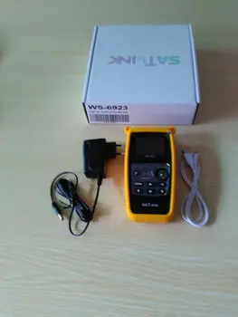 

[Genuine] Satlink ws6923 DVB-S FTA C&KU Band Digital Satellite Finder Meter 2.1 Inch LCD Display Satlink WS-6923 vs ws6933